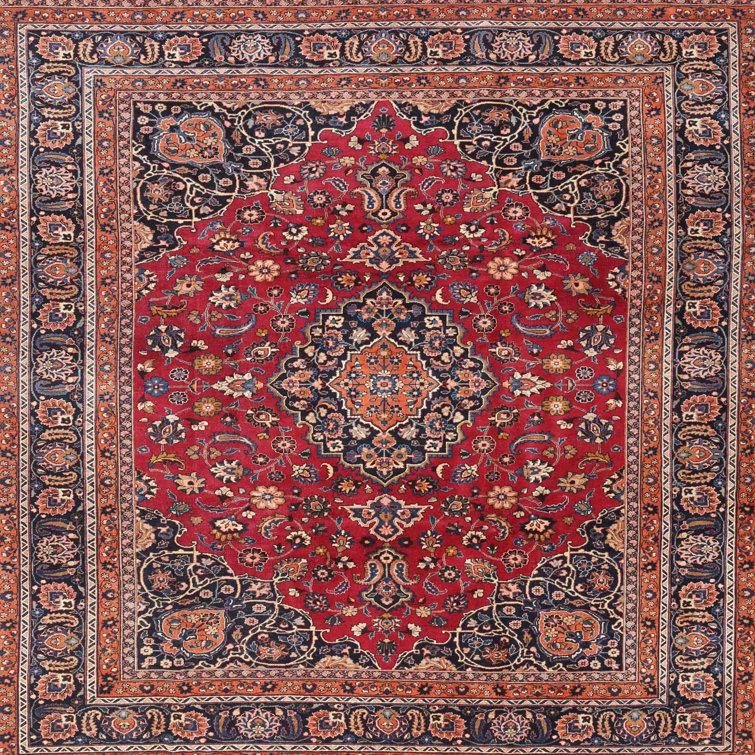 Bloomsbury Market Pavlatka Mehroon/Black/Blue Rug Wayfair
